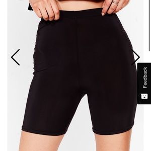 NWOT NASTYGAL BIKE SHORTS